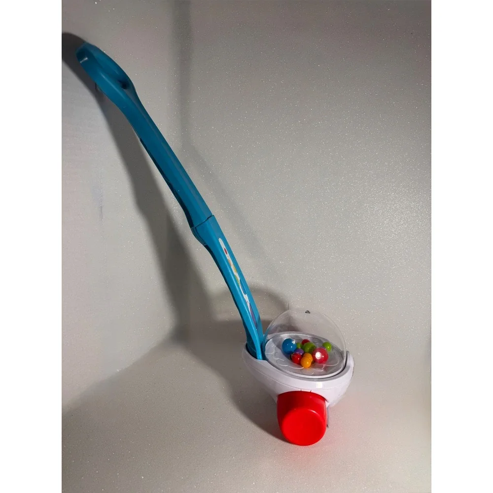 Fisher Price Corn Popper Push Toy Blue White Red FGY72 2017 Mattel
